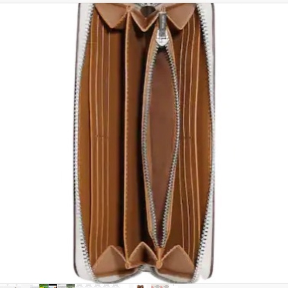 NWT Coach Long Zip Around Wallet With Flamingo Print - Picture 2 of 3